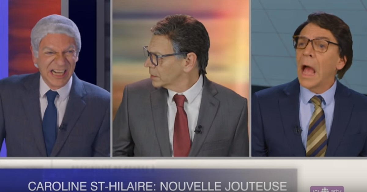Marc Labrche s'attaque maintenant  Luc Lavoie dans une hilarante parodie..