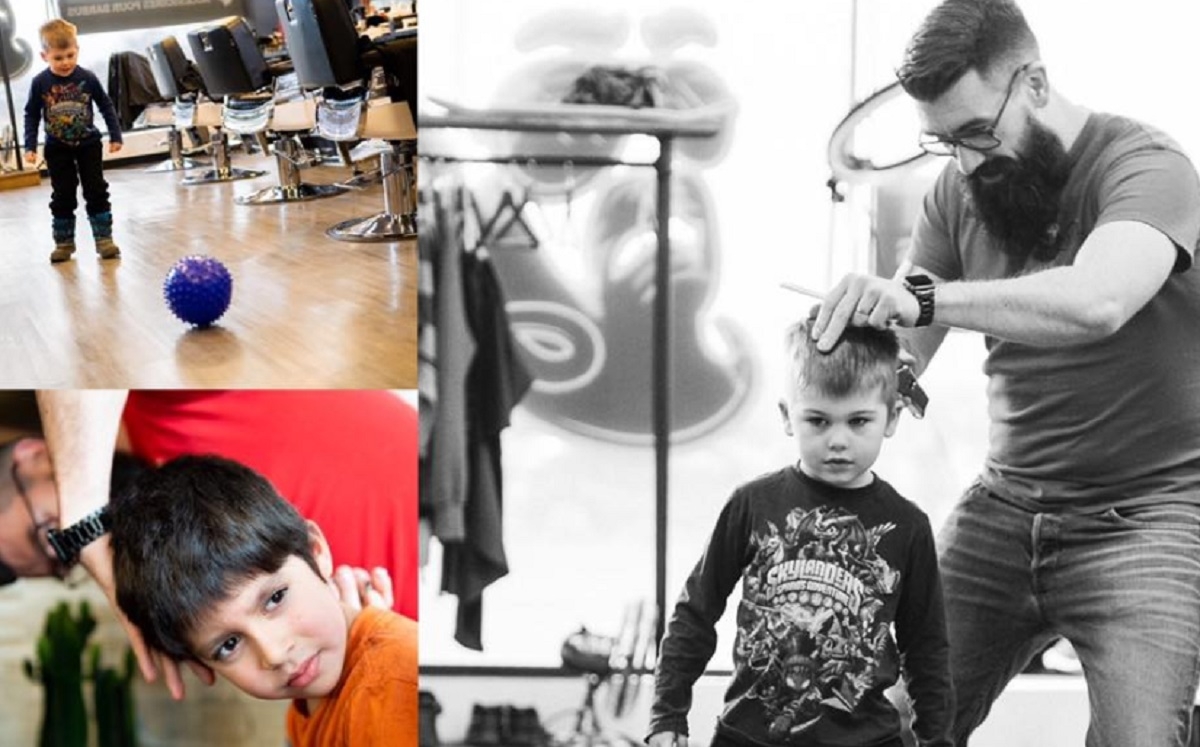 Un barbier pour enfants autistes au Qubec, oui a existe!