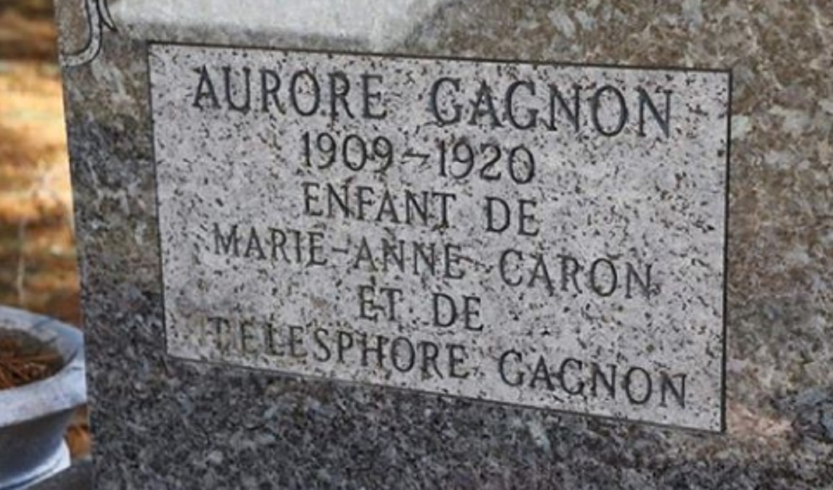 Bientt 100 ans que la petite Aurore Gagnon est dcde suite aux svices de ses parents