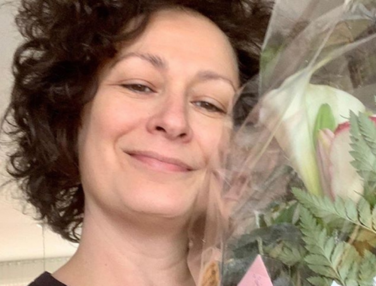 Pour l'une des rares fois, Anick Lemay partage fi�rement une photo de sa fille