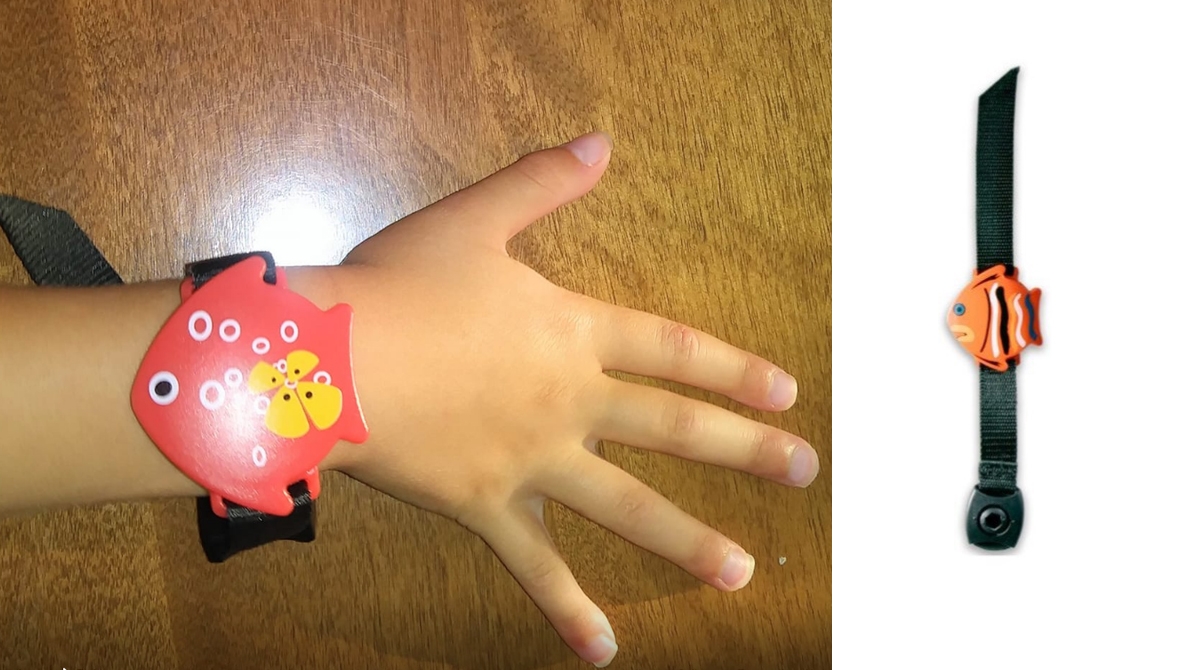 Un bracelet anti noyade pour protéger nos enfants